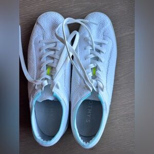 Rothy’s white sneakers size 9